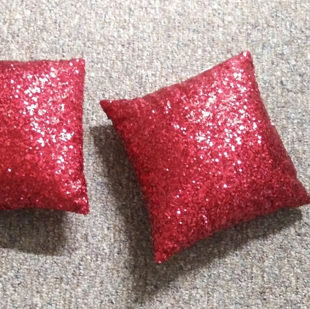 Sequin Throw Pillows